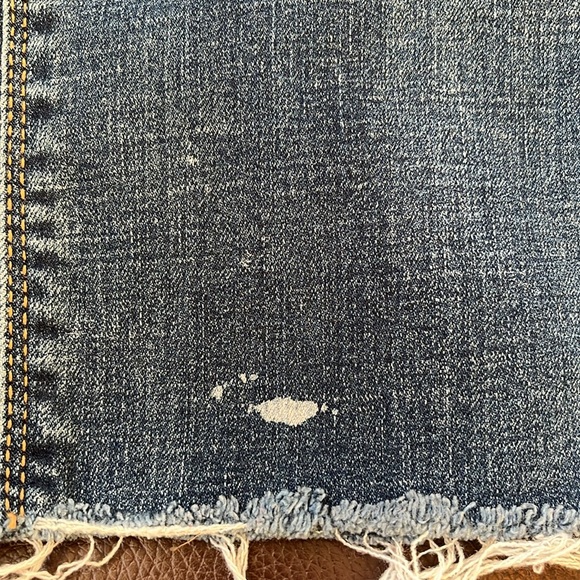 Denver Hayes midrise raw edge boyfriend jeans size 4 - Picture 4 of 4